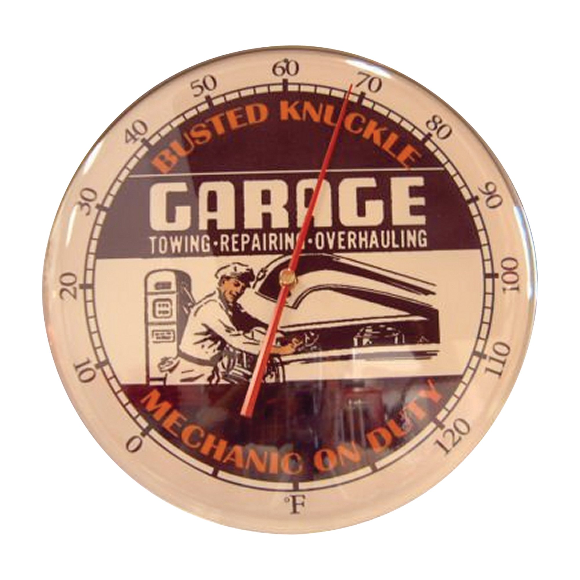 Busted Knuckle Mechanic On Duty Indoor Thermometer Northern Tool